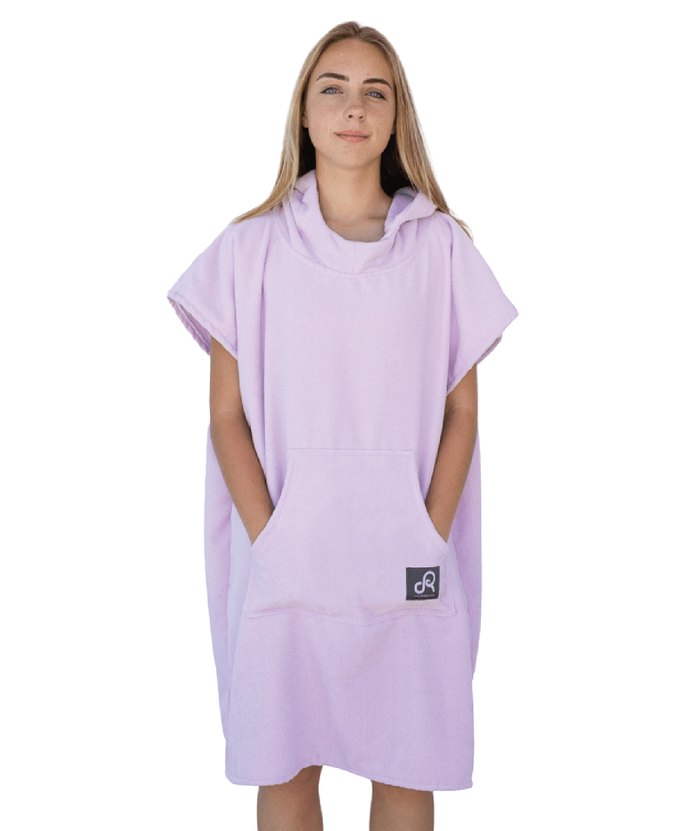 Drirobe Surf & Swim poncho - Sleeveless - Lilac