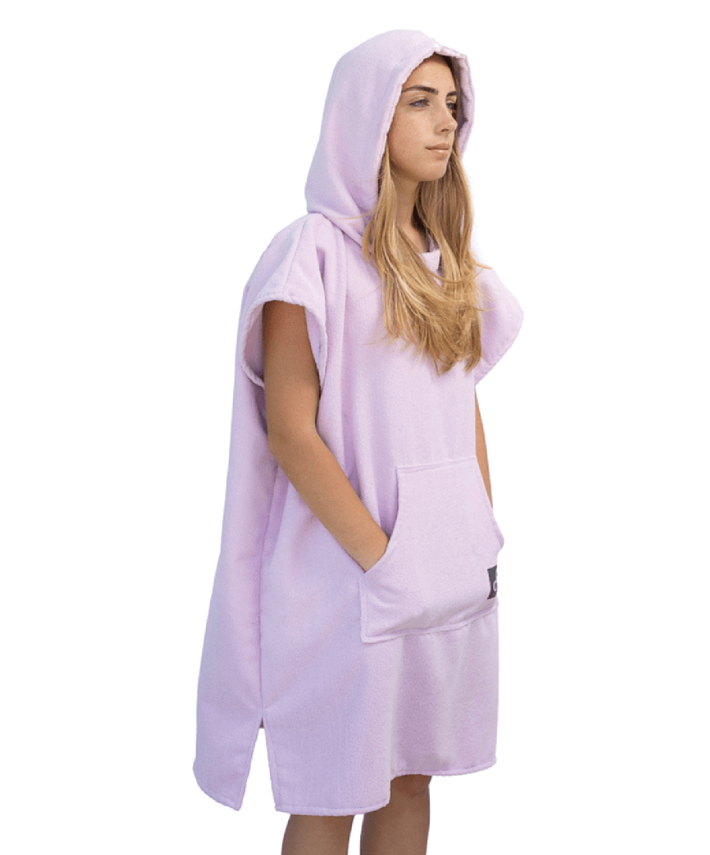 Drirobe Surf & Swim poncho - Sleeveless - Lilac