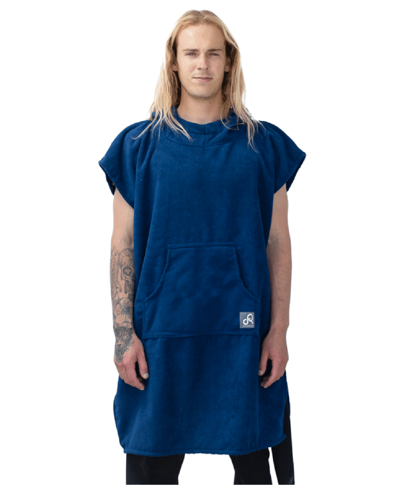 Drirobe Surf & Swim poncho - Sleeveless - Midnight Blue