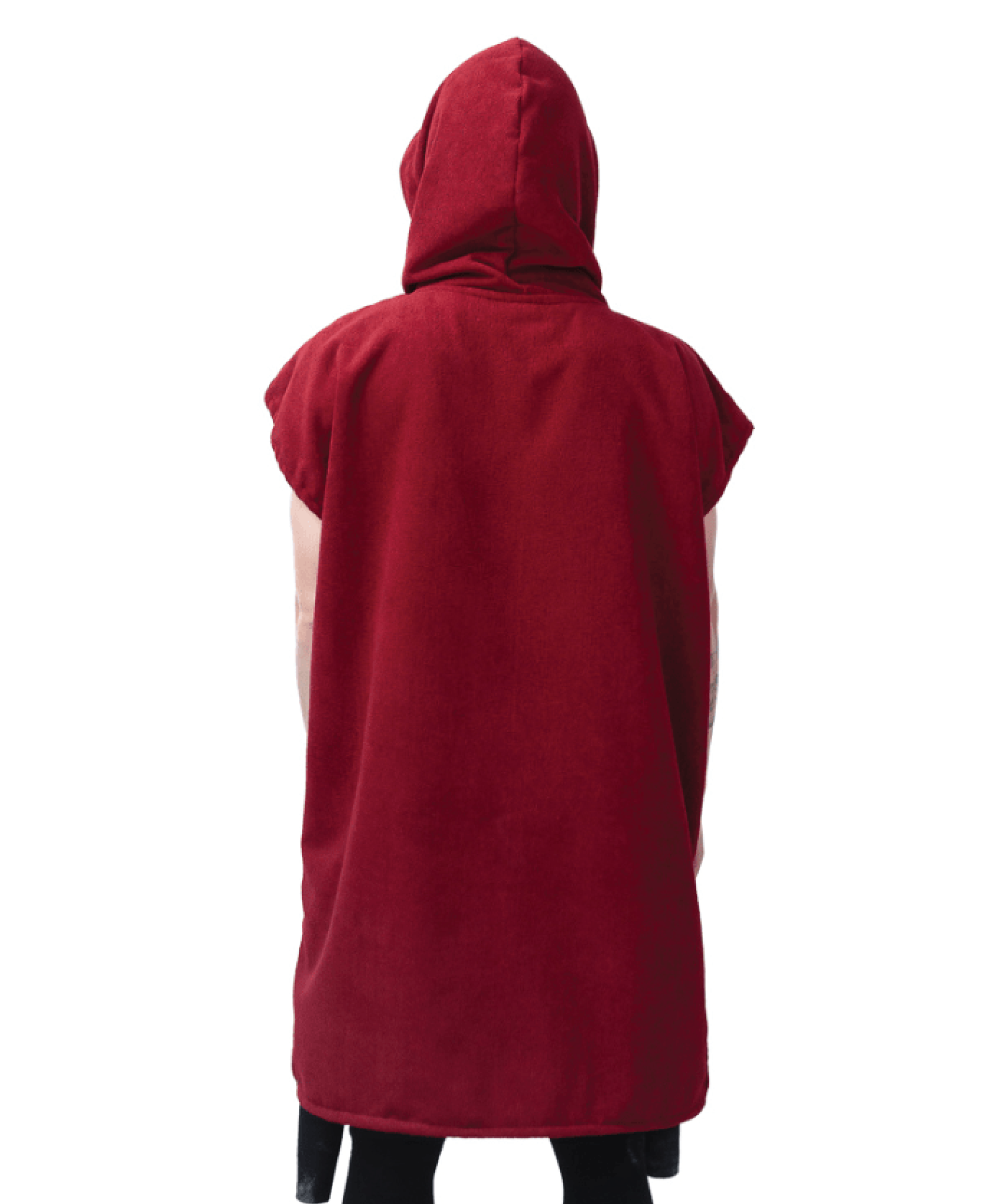 Drirobe Surf & Swim poncho - Sleeveless - Maroon