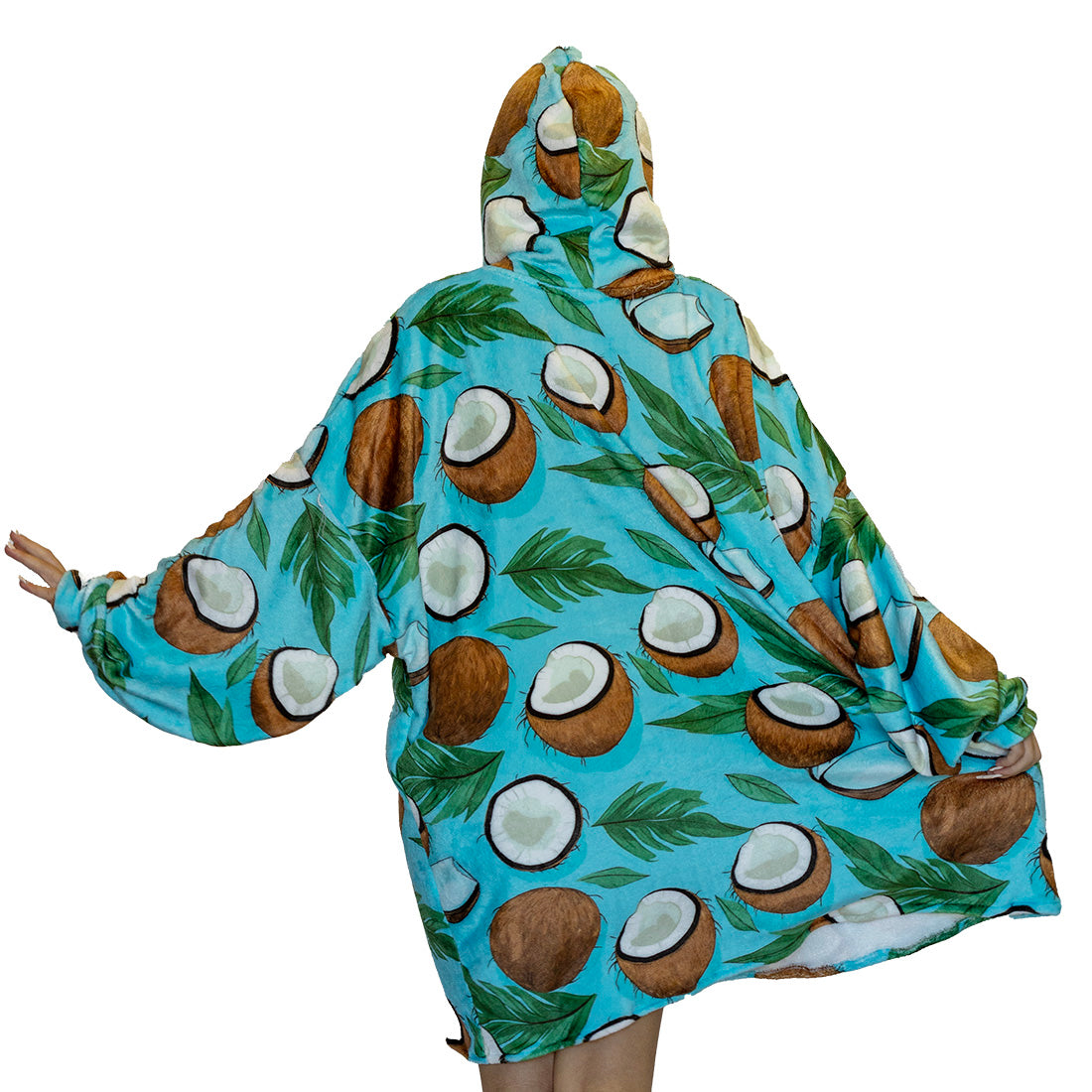 Coconut Hoogy - Oversized Blanket Hoodie