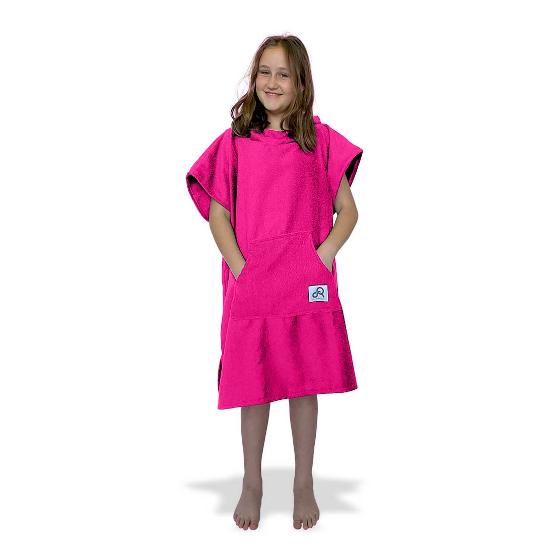 Pink Surf Swim Changing Poncho - Kids