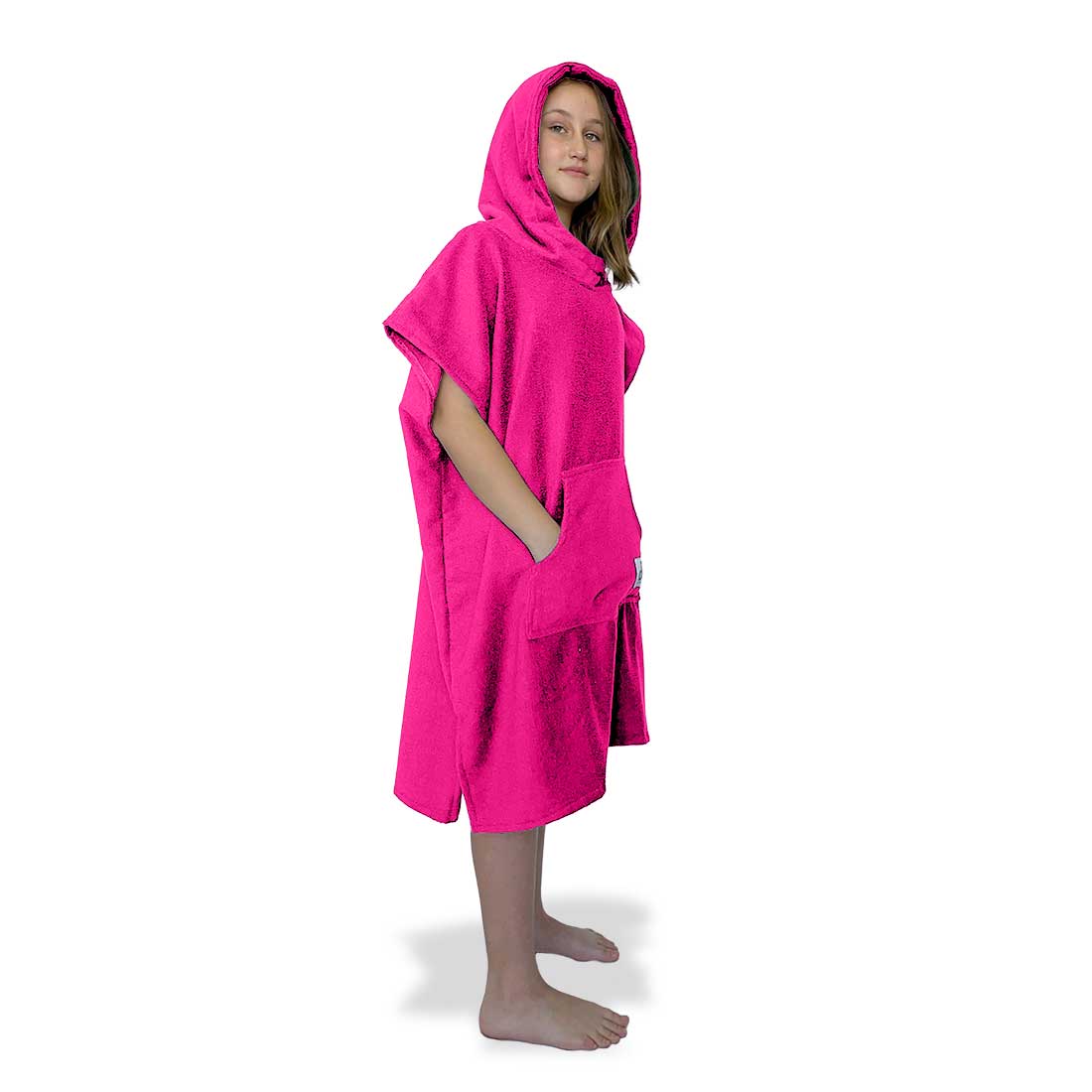 Pink Surf Swim Changing Poncho - Kids