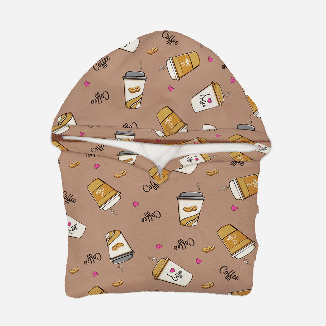 Cafe Cozy Hoogy - Oversized Blanket Hoodie