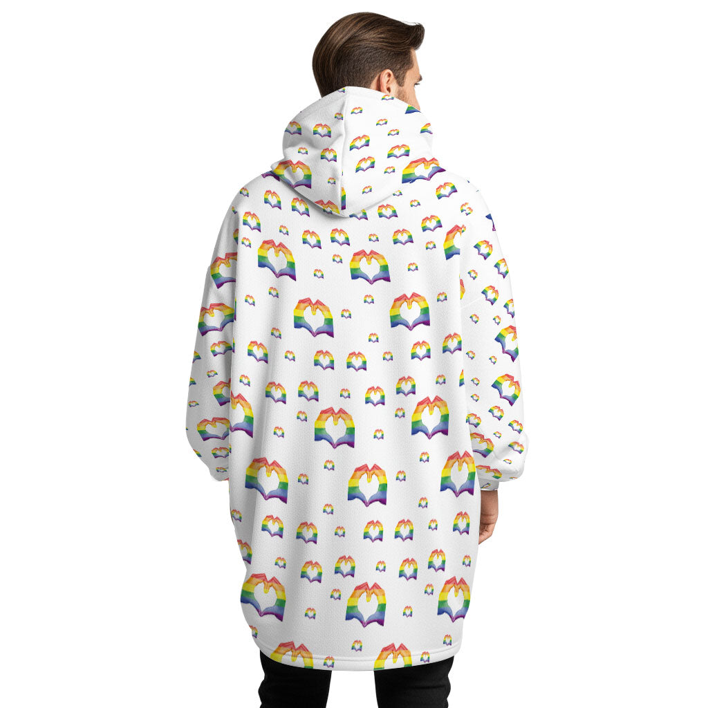 Pride Pulse Hoogy - Oversized Blanket Hoodie